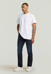 Light Gray ג'ינס ארוך לגברים Mosa - Straight Fit G STAR