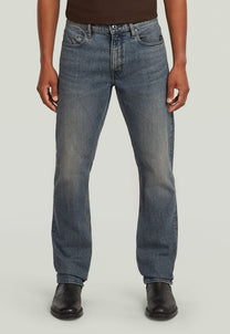 Light Gray ג'ינס ארוך לגברים Mosa - Straight Fit G STAR