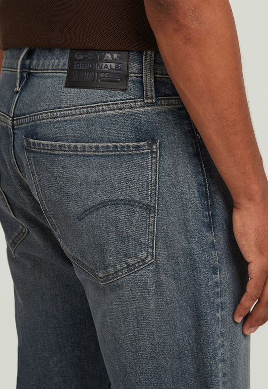 Dark Slate Gray ג'ינס ארוך לגברים Mosa - Straight Fit G STAR