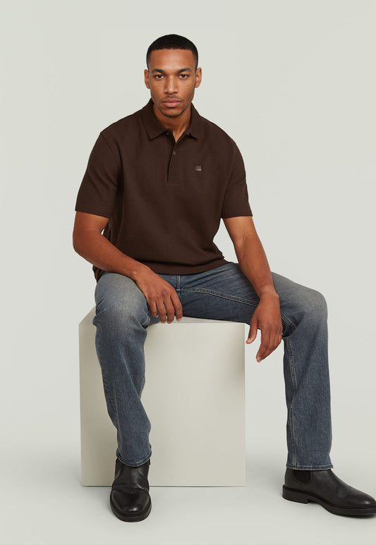 Light Gray ג'ינס ארוך לגברים Mosa - Straight Fit G STAR