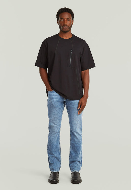 Light Gray ג'ינס ארוך לגברים Mosa - Straight Fit G STAR