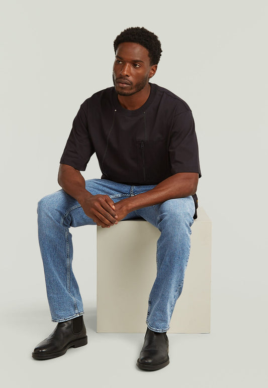 Light Gray ג'ינס ארוך לגברים Mosa - Straight Fit G STAR