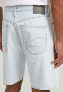 Light Gray ג'ינס קצר לגברים Dakota Clean Edge - Regular Fit G STAR