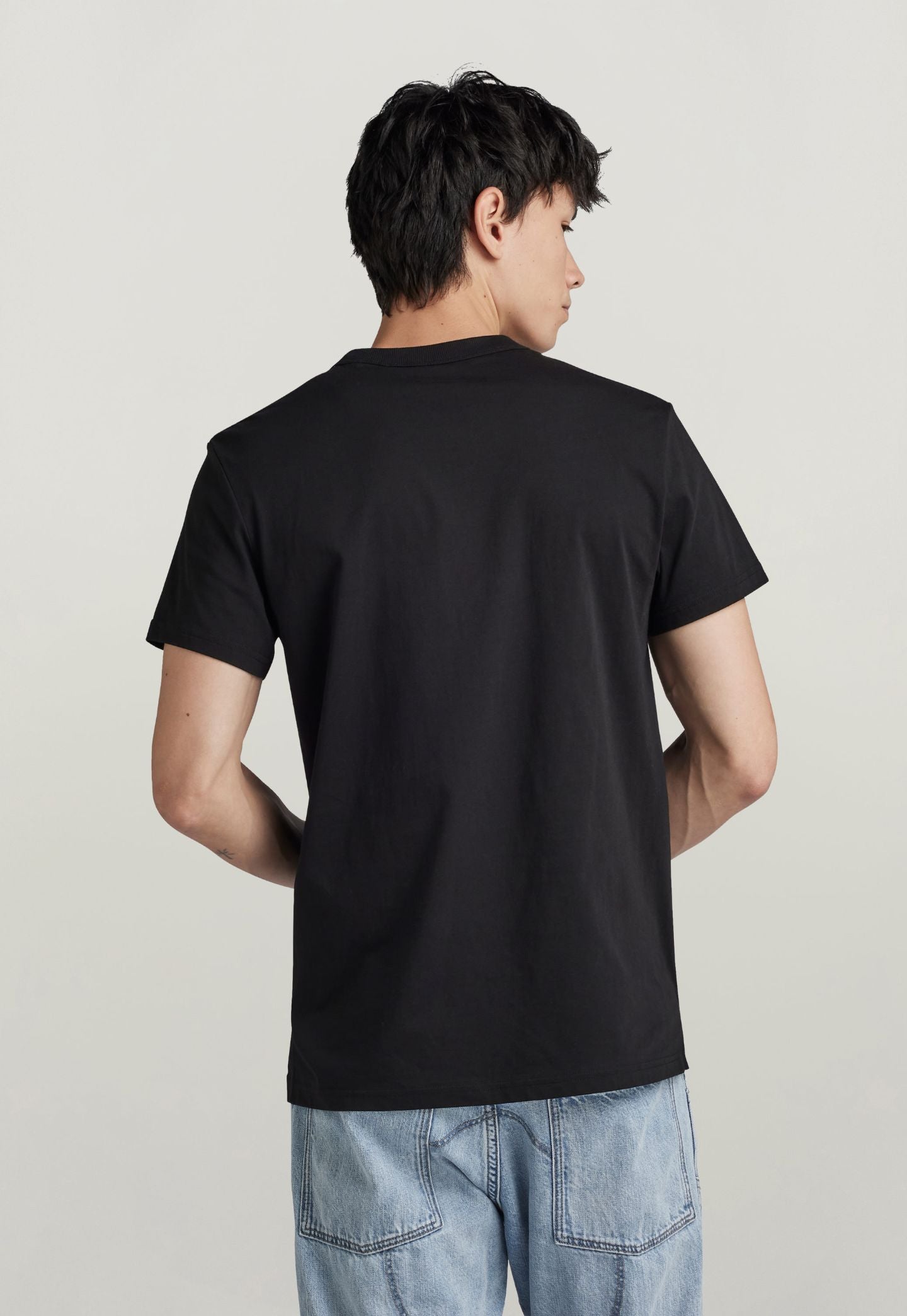 Dark Slate Gray טי שירט קצרה לגברים Nifous G STAR