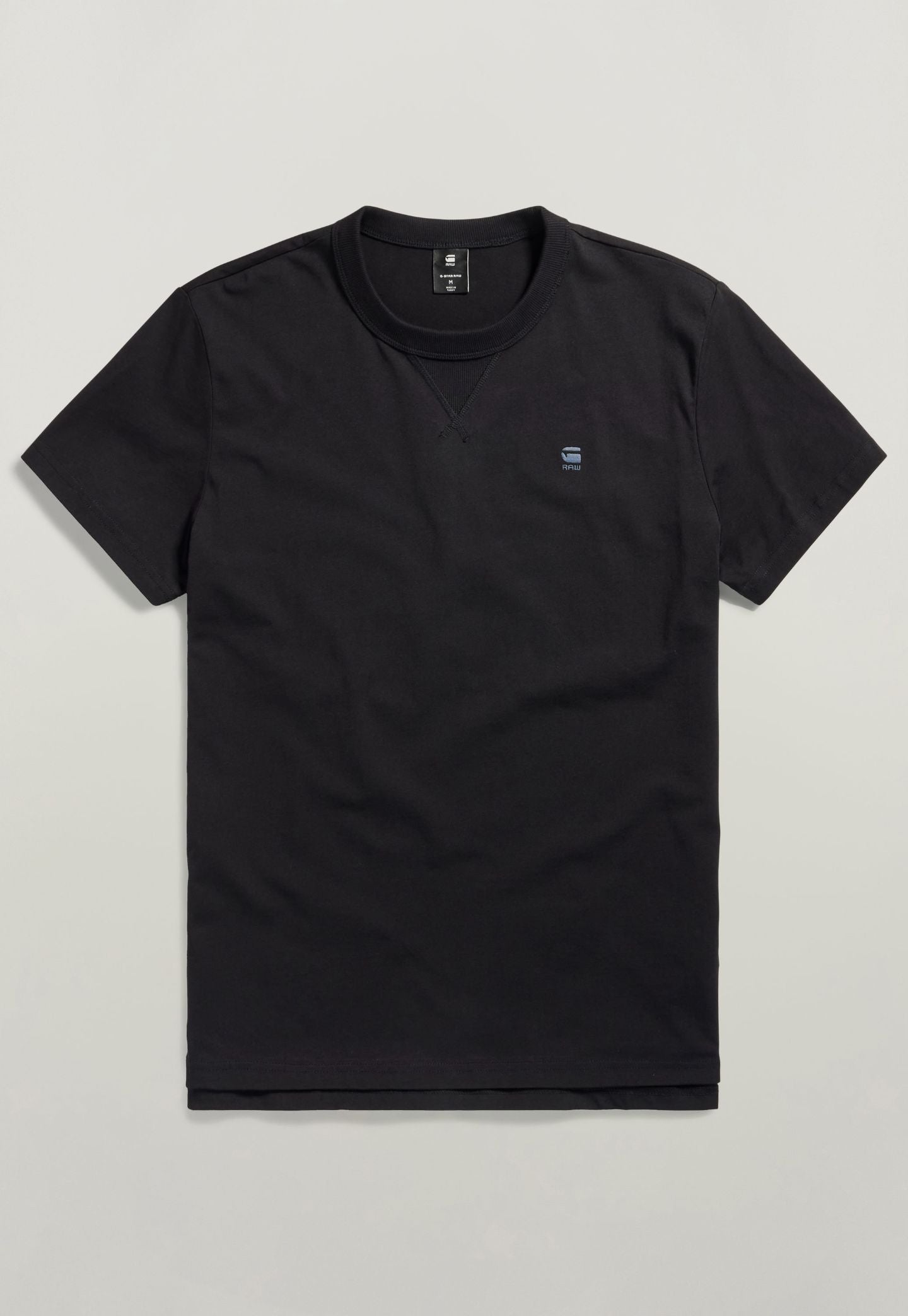 Black טי שירט קצרה לגברים Nifous G STAR