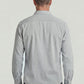 Light Gray חולצה מכופתרת ארוכה לגברים Clean Regular Shirt G STAR