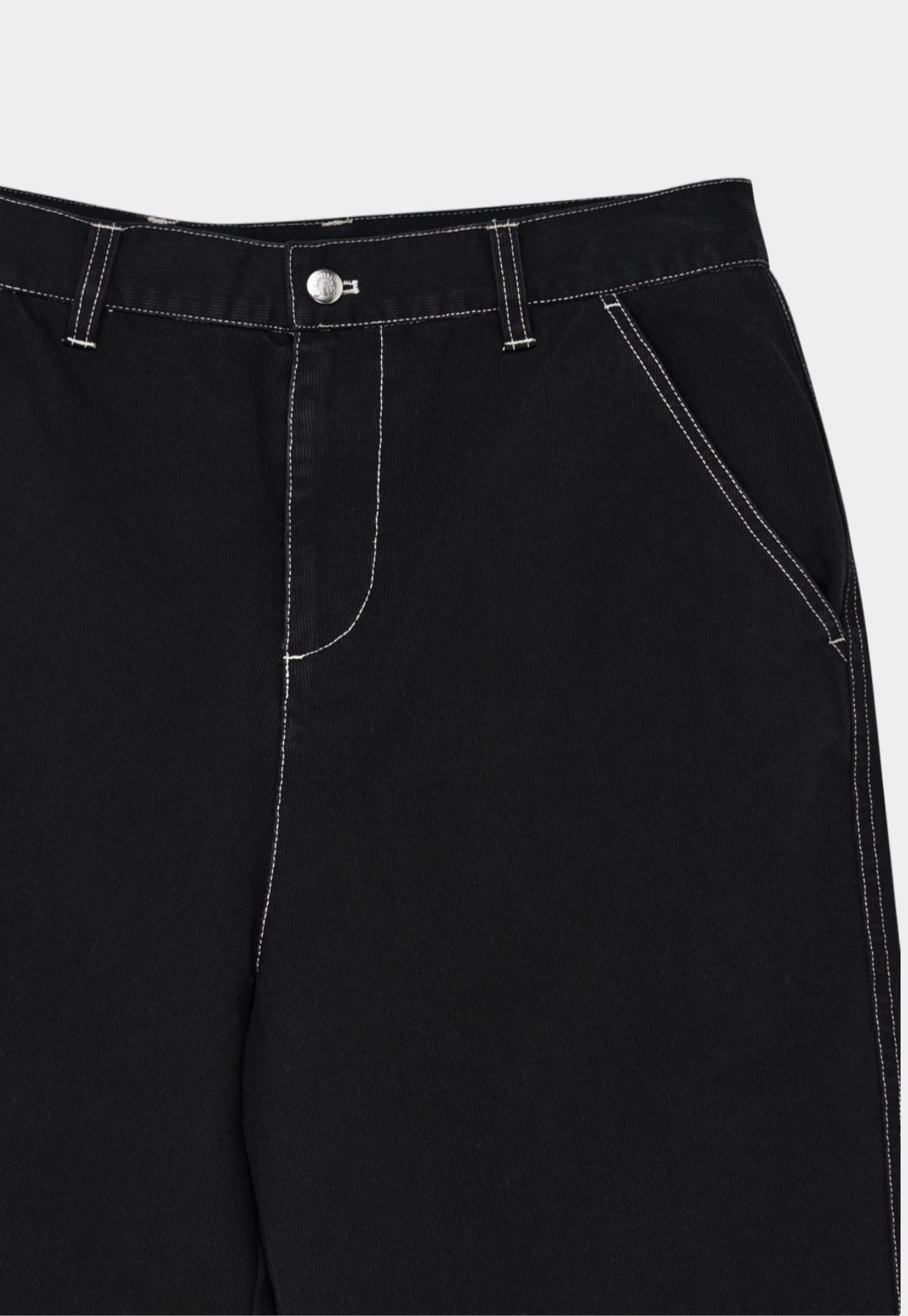 Black מכנסיים ארוכים ארוכים Stringer Walk Pant Anthracite DEUS EX MACHINA