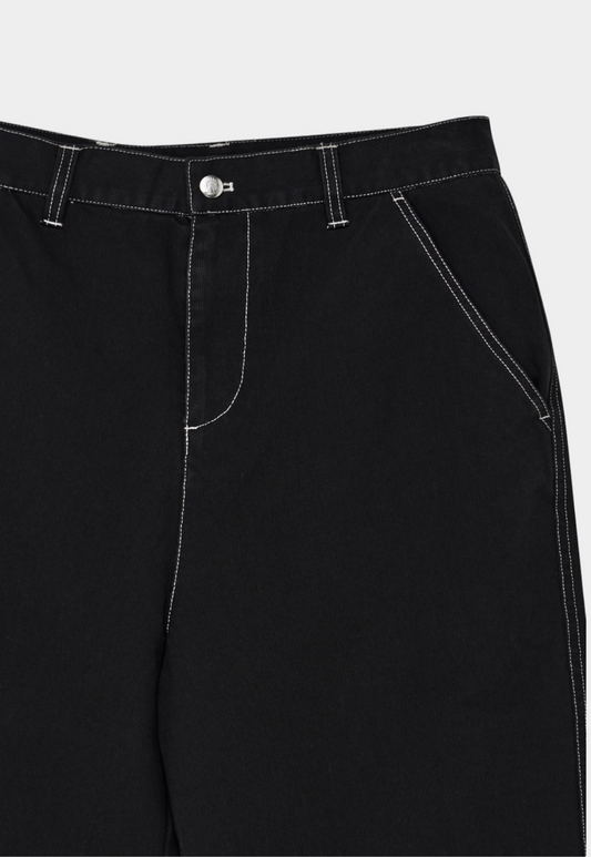 Black מכנסיים ארוכים ארוכים Stringer Walk Pant Anthracite DEUS EX MACHINA
