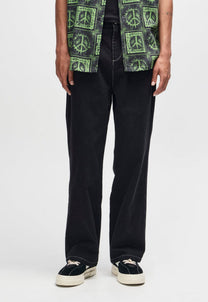 Black מכנסיים ארוכים ארוכים Stringer Walk Pant Anthracite DEUS EX MACHINA