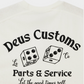Antique White גופיית גברים Knucklebones Muscle Dirty White DEUS EX MACHINA