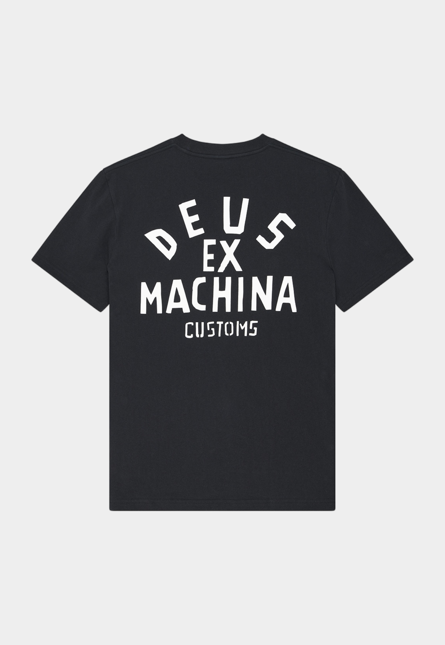 Dark Slate Gray חולצת טי גברים Pisstin Tee Vintage White DEUS EX MACHINA