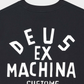 Dark Slate Gray חולצת טי גברים Pisstin Tee Vintage White DEUS EX MACHINA