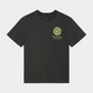 Dark Slate Gray חולצת טי שירט קצרה לגברים Canggu Address Tee Anthracite DEUS EX MACHINA
