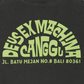 Dark Slate Gray חולצת טי שירט קצרה לגברים Canggu Address Tee Anthracite DEUS EX MACHINA