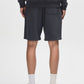 Lavender מכנסי שורטס פוטר לגברים Shield Garment Dyed Track Short Black DEUS EX MACHINA