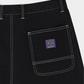 Black מכנסי שורטס אריג לגברים Stringer Walk Short Anthracite DEUS EX MACHINA
