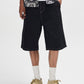 Lavender מכנסי שורטס אריג לגברים Stringer Walk Short Anthracite DEUS EX MACHINA
