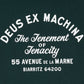 Dark Slate Gray טי שירט קצרה לגברים Biarritz Sign DEUS EX MACHINA