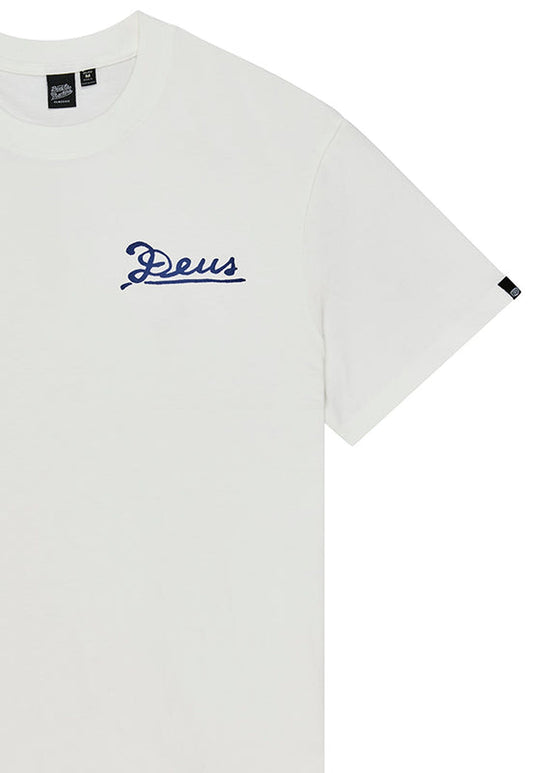 Antique White טי שירט קצרה לגברים Bobskull DEUS EX MACHINA