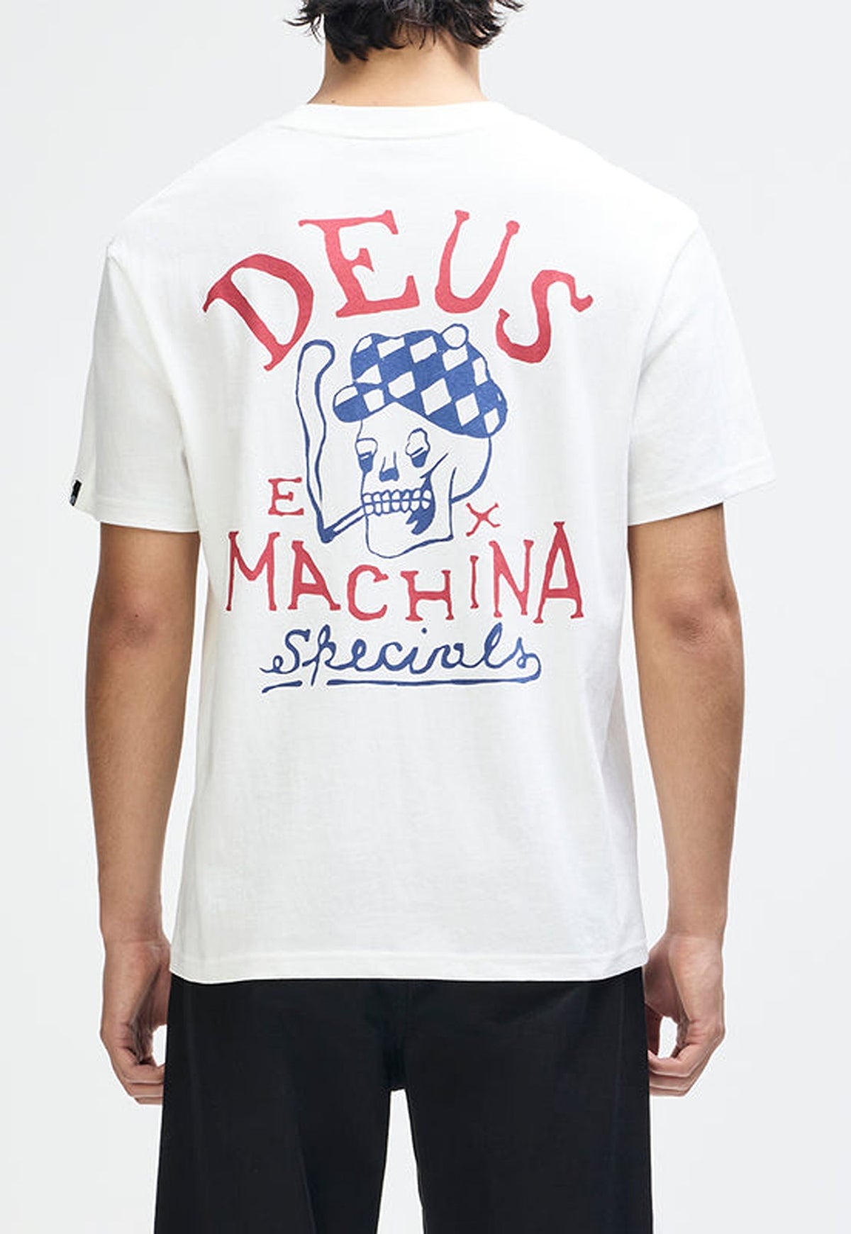 Lavender טי שירט קצרה לגברים Bobskull DEUS EX MACHINA