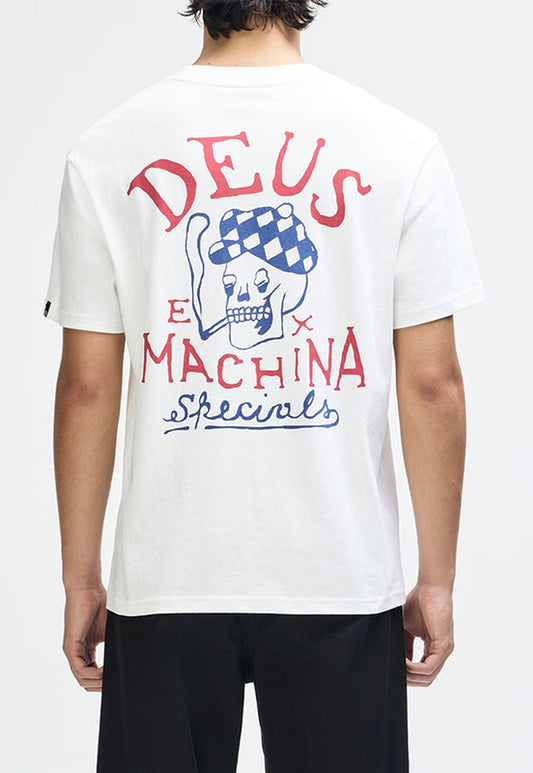 Lavender טי שירט קצרה לגברים Bobskull DEUS EX MACHINA