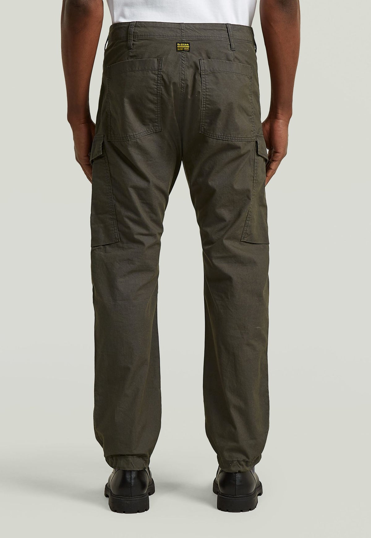 Light Gray מכנסיים ארוכים לגברים Gage Regular Cargo G STAR