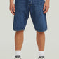 Light Gray ג'ינס קצר לגברים Deeggie - Regular Fit G STAR