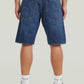Light Gray ג'ינס קצר לגברים Deeggie - Regular Fit G STAR
