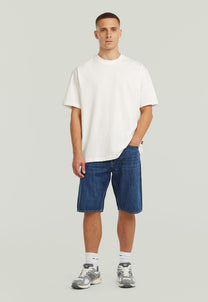 Light Gray ג'ינס קצר לגברים Deeggie - Regular Fit G STAR
