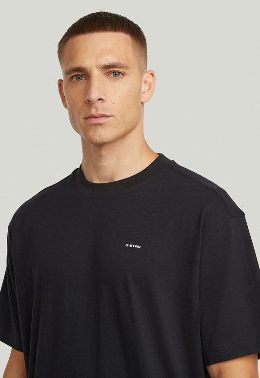 Light Gray טי שירט קצרה לגברים Relaxed Base G STAR