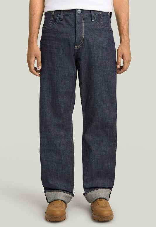 Dark Slate Gray ג'ינס ארוך לגברים Deeggie - Straight Fit G STAR