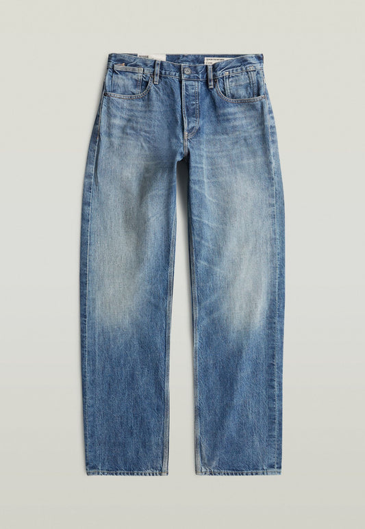 Dark Slate Blue ג'ינס ארוך לגברים Deeggie - Straight Fit G STAR