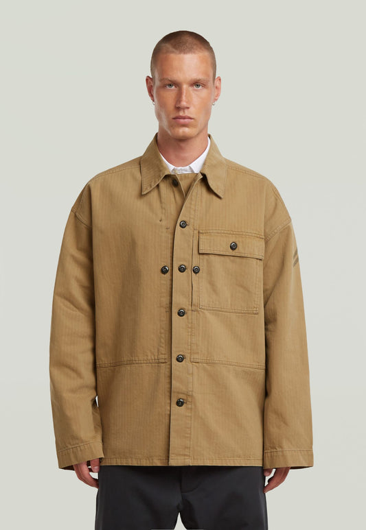 Light Gray ג'קט לגברים GS-012 USMC P44 G STAR