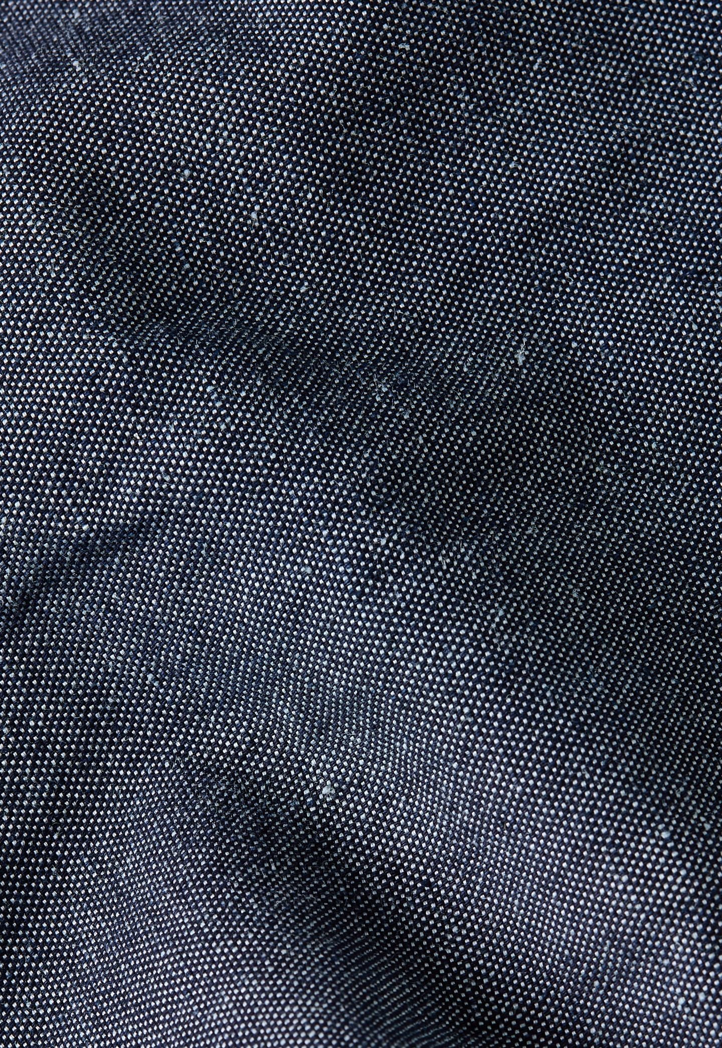 Dark Slate Gray חולצה מכופתרת ארוכה לגברים G-S011 Oxford G STAR