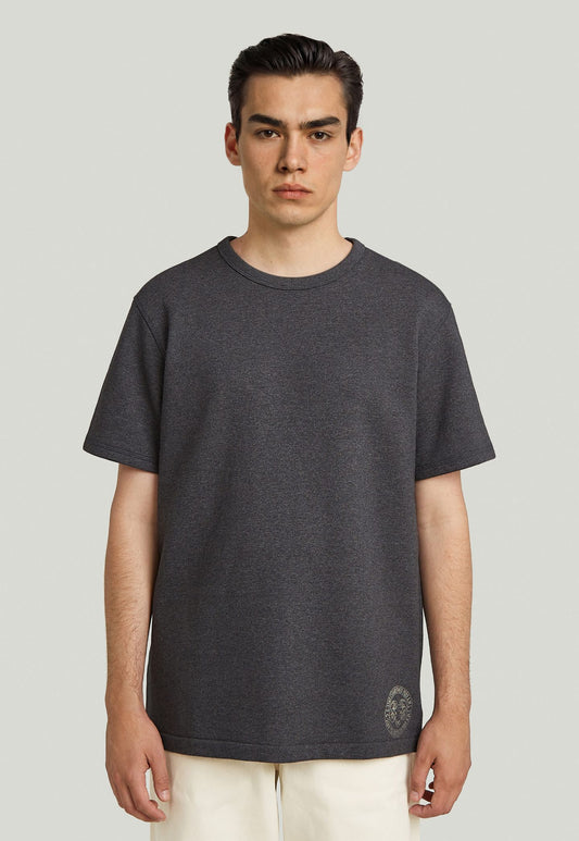 Light Gray טי שירט קצרה לגברים G-S014 G STAR