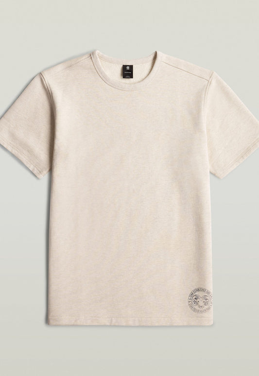 Light Gray טי שירט קצרה לגברים G-S014 G STAR