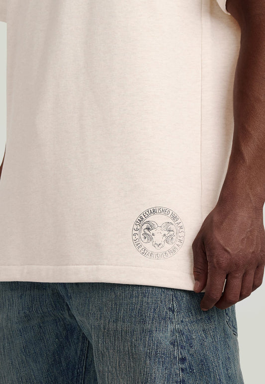 Gray טי שירט קצרה לגברים G-S014 G STAR