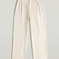 Antique White מכנסיים ארוכים לנשים Pleated Chino G STAR
