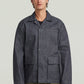 Light Gray ג'קט לגברים Marseille Straight Selvedge G STAR