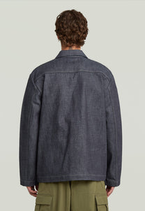 Light Gray ג'קט לגברים Marseille Straight Selvedge G STAR
