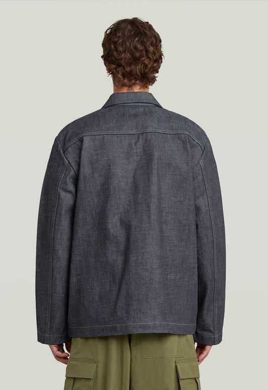 Light Gray ג'קט לגברים Marseille Straight Selvedge G STAR
