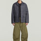 Light Gray ג'קט לגברים Marseille Straight Selvedge G STAR