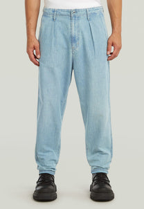 Light Gray ג'ינס ארוך לגברים Pleated Chino - Relaxed Fit G STAR