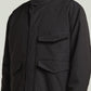 Dark Slate Gray חולצה מכופתרת ארוכה לגברים Utility Padded Relaxed Overshirt G STAR