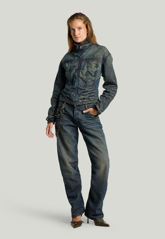 Light Gray ג'ינס ארוך לנשים G-Star Arc 3D Loose – Loose Fit G STAR