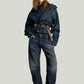 Light Gray ג'ינס ארוך לנשים G-Star Arc 3D Loose – Loose Fit G STAR