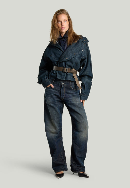 Light Gray ג'ינס ארוך לנשים G-Star Arc 3D Loose – Loose Fit G STAR