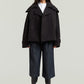 Light Gray מעיל אופנה לנשים 4-Pocket Cape G STAR
