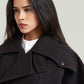 Black מעיל אופנה לנשים 4-Pocket Cape G STAR