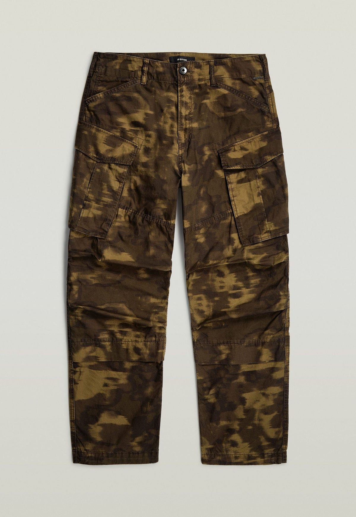 Dark Slate Gray מכנסיים ארוכים לגברים Rovic 3D – Relaxed Fit G STAR